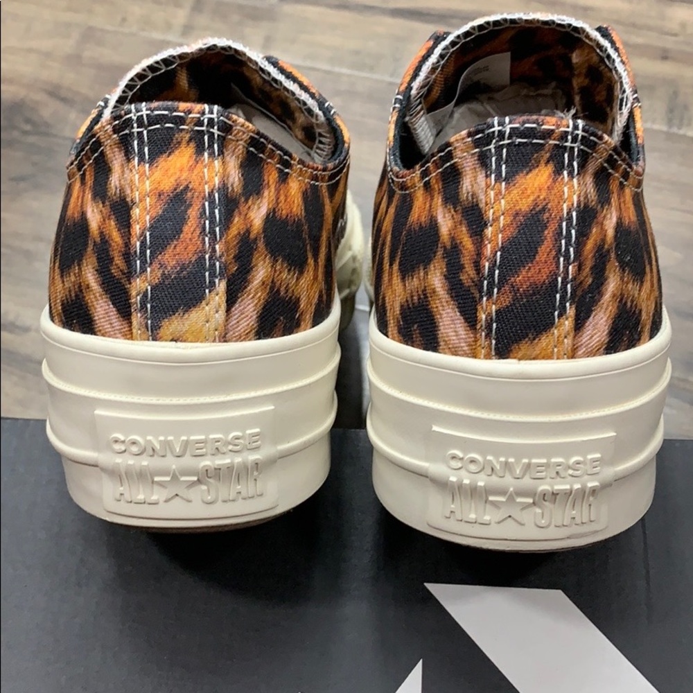 CONVERSE CTAS LIFT OX PLATFORM Egret/Black/Egret - Picture 7 of 16